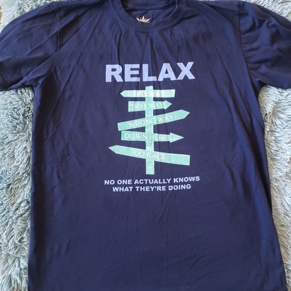 Women's Royal Blue Relax T-Shirt